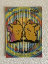 Topps Pokémon TV Animation Edition Series 2 Stick Ons Ditto #132 5/10 Blue Logo picture