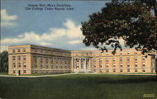 Greene Hall Men's Dormitory Coe College Cedar Rapids ~ 1952 Liddick Duncannon PA picture