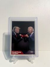 Donald Trump VS Joe Biden U.S President Custom Made Trading Card (Round 2) picture