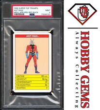 ANT MAN PSA 9 1988 Super Top Trumps Marvel Super Heroes Red Back picture