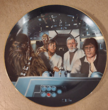Star Wars Crew In Cockpit Collector Plate/1987/Hamilton/Limited #1930T/Han Solo picture