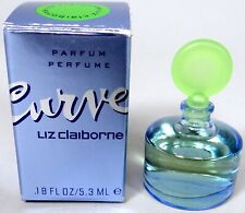 Curve for Women Perfume Parfum Vtg 1990s Liz Claiborne .18 oz Mini 3ml New NOS picture