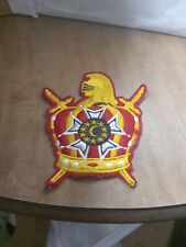 1960s Small Masonic DeMolay Crown Sword  Robe Patch Vintage picture