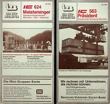 TWO 1980 IHR ZUG-BEGLEITER BROCHURES SHIPPED FROM US -E-14 picture