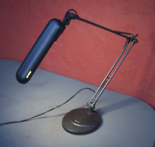 Vintage Ott Lite ARTICULATING INDUSTRIAL Archtectual  Gray Desk Table Lamp RARE picture