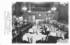 TN-Cookeville, Tennessee-RPPC-Interior view of the B & B Restaurant c1950's A35 picture