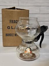 Early Cory Glass Vacuum Coffee Pot Brewer Glass DNL- DNU /w Instructions And Box picture