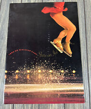 Vintage 1994 - 95 Discover Card Stars On Ice Book Program 14.25” x 10.25