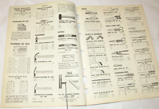 VTG 1967 MEPHISTO TOOL CO CATALOG HAMMERS/PLIERS/SCREWDRIVERS/CHISELS/DRILLS+++ picture