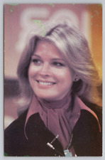 Vintage Postcard Portrait of Candice Bergen 1979 Halstead Contact Colorphoto picture