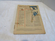 Vintage 1936 Mickey Mouse Magazine No Cover picture