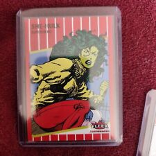 2023 Fleer Throwbacks '89 Marvel Edition Red She-Hulk #5 b7b picture