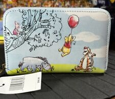 Loungefly-Disney’s Winnie The Pooh & Friends Small Zip Wallet NWT picture