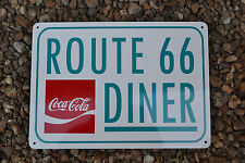 Coca Cola Route Diner 66 Sign vintage fountain drink collectible advertising   picture