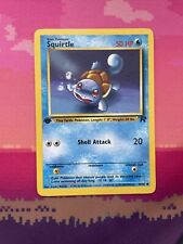 Pokemon Card Squirtle Team Rocket 1st Edition Common 68/82 Near Mint Condition picture