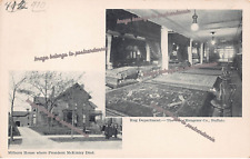 Buffalo NY Hengerer's Department store Interior Advertising Vtg Postcard B64 picture
