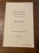 Smashed Potatoes MacRail’s Caboose Cookery Recipes MacRail 1983 booklet vintage picture