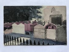 A Corner in Westminster Abbey, London, England UK Cemetery Headstones Postcard picture