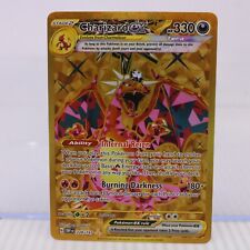 A7 Pokémon Card TCG SV Obsidian Flames Charizard ex Hyper Rare 228/197 picture