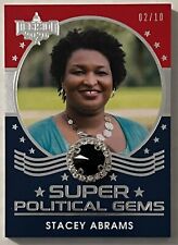 STACEY ABRAMS 2020 DECISION SUPER POLITICAL GEMS #d 2/10 CARD US REPRESENTATIVE picture