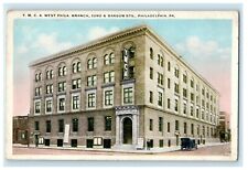 c1910's Y.M.C.A West Phila Branch Samson Sts. Philadelphia PA Antique Postcard picture