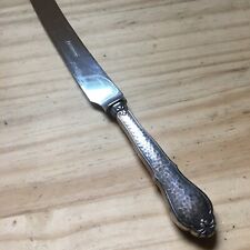 Vintage 1930s Gero Roestvrij Bread Knife Silver Handle  12.5