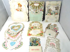 8 Hallmark 1960-70's Greeting Cards- Reproduced from Antique Cards picture
