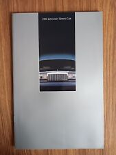 1991 Lincoln Town Car Dealership Advertising Brochure picture