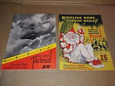 RINGLING BROS BARNUM & BAILEY CIRCUS WINTER QUARTERS PICTORIAL 1946 + Lot picture