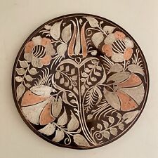 Handmade Turkish Copper Erzincanlilar 5” Diameter Wall Plate picture