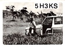 Tanzania Africa 5H3KS QSL Radio Card Postcard picture