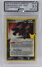 2021 Pokemon Celebrations Classic Coll. #17 Umbreon Gold Star AGS 9.5 picture