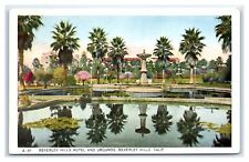 Beverly Hills, CA Postcard-  BEVERLEY HILLS HOTEL AND GROUNDS BEVERLEY HILLS CAL picture