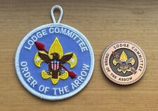 CHALLENGE COIN Plus PATCH Order Arrow Boy Scout Leader Gift LODGE COMMITTEE picture