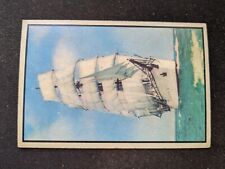 1954 Bowman Power for Peace Card # 29 USCGC Eagle in Flight (VG/EX) picture