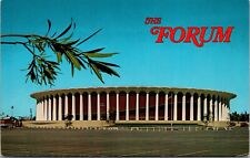 The Forum Los Angeles Lakers Basketball Kings Hockey Arena Postcard JC6 picture