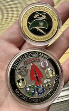 United States Army Special  Forces Challenge Coins picture