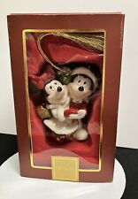 2007 LENOX DISNEY MICKEY & MINNIE “FIRST CHRISTMAS TOGETHER” ORNAMENT-In Box picture