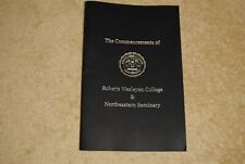 2002 The Commencements of Roberts Wesleyan College Northeastern Seminary Program picture