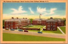 Postcard~ The Irishman Quadrangle North Carolina State College Raleigh, NC picture