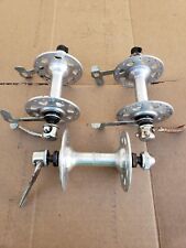 Vintage Schwinn 36h Quick Release High Flange Front Hub Lot Road Racing Touring picture