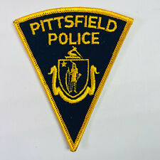 Pittsfield Berkshire County Massachusetts MA Vintage Patch A8E picture