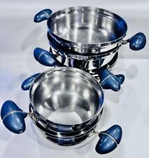 Vintage Rare 5 Piece Seshin Total Kitchen Ware Korean Stainless Cookware NO LIDS picture