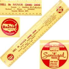 VINTAGE TORONTO CA HILL the MOVER UNITED VAN LINES ADVERTISING RULER MOVERS VANS picture