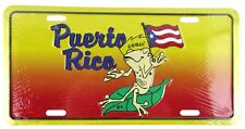 Puerto Rico Coqui Frog w Flag Sunset 6