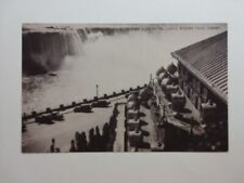 Vtg Postcard Horseshoe Falls showing illuminating lights Niagara Falls Canada picture