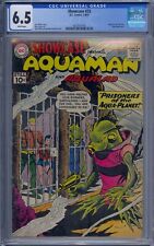 SHOWCASE #33 CGC 6.5 AQUAMAN AQUALAD TOPO NICK CARDY WHITE PAGES picture