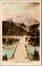 Banff, Alberta Canada RPPC Postcard 