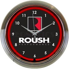 ROUSH PERFORMANCE NEON CLOCK – 8RSHPF picture