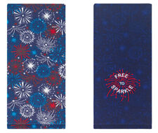 Place & Time Patriotic 4th of July Fireworks Kitchen Towel Set - 2 Pieces picture